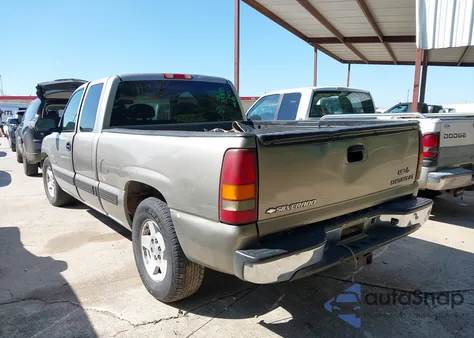 2002 Chevrolet Silverado 1500 Ls from USA, damaged, VIN 2GCEC19V221337813